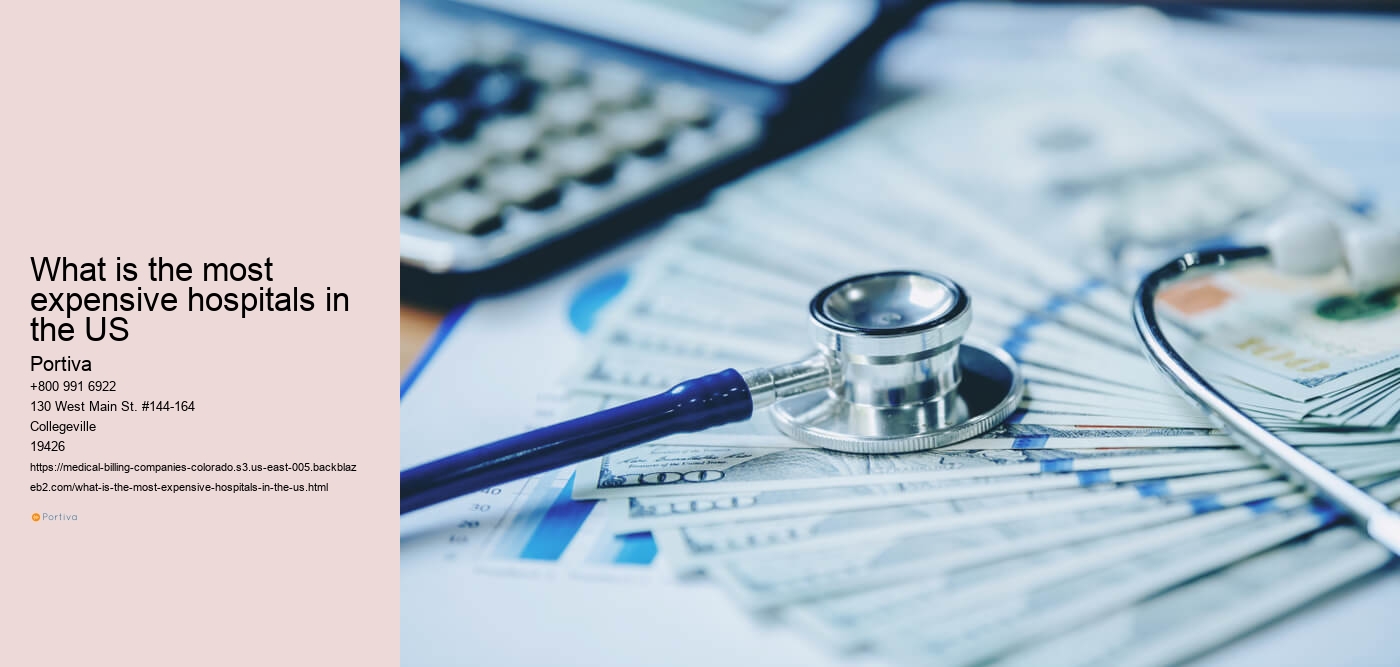 What is the most expensive hospitals in the US